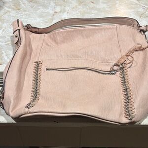Pink Leather Women's Bag
